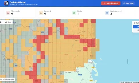 Nhóm kỹ sư FPT thức trắng đêm làm phần mềm miễn phí giúp dự báo mưa lũ, theo dõi ngập và gửi tín hiệu kêu cứu