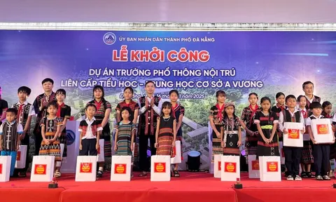 Đà Nẵng đồng loạt khởi công xây dựng trường nội trú liên cấp tại 5 xã biên giới