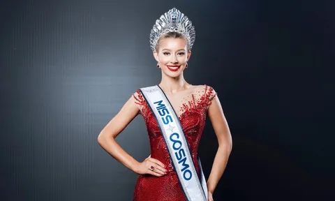 Nhan sắc hút hồn của Miss Cosmo 2025 Yolina Lindquist