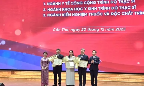 Đại học Y Dược Cần Thơ đạt chuẩn kiểm định 6 chương trình đào tạo đại học và thạc sĩ