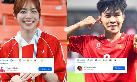 Màn tương tác "tình hơn chữ tình" của hotgirl bắn súng Phí Thanh Thảo và Lý Đức U22 Việt Nam giữa ồn ào tình cảm