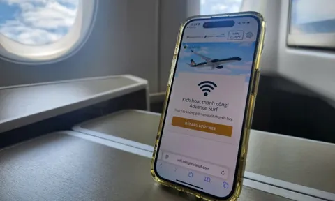 Vietnam Airlines cung cấp Internet trên máy bay sau giai đoạn thử nghiệm