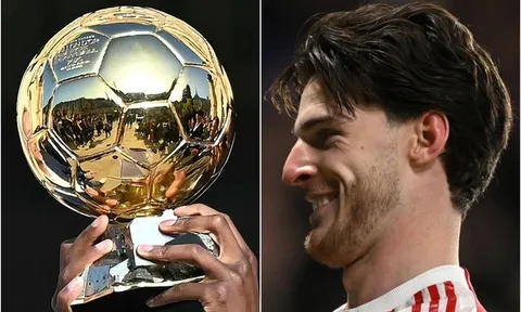 Kịch bản không tưởng 2026: Declan Rice lật đổ Mbappe và Haaland?