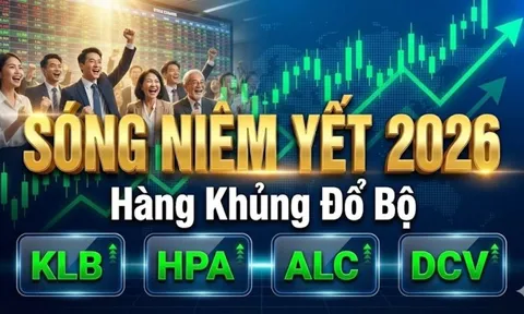 Đầu năm 2026, sàn chứng khoán đã đón hàng loạt hàng khủng: Từ công ty nông nghiệp của tỷ phú Trần Đình Long đến "cá mập" Dragon Capital đều góp mặt