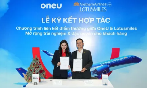 OneU bắt tay Lotusmiles, mở đầu năm mới cho khách hàng bằng nhiều ưu đãi bay hấp dẫn