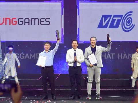 VTC và VNGames cùng đoạt Giải thưởng Nhà phát hành game xuất sắc