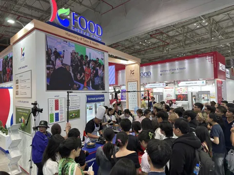 Triển lãm Quốc tế Vietfood & Beverage - Propack Vietnam 2025: Sản phẩm Hàn Quốc tiếp tục tạo dấu ấn đặc biệt