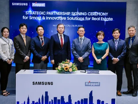 Samsung và Keppel ứng dụng công nghệ thông minh trong bất động sản tại Việt Nam