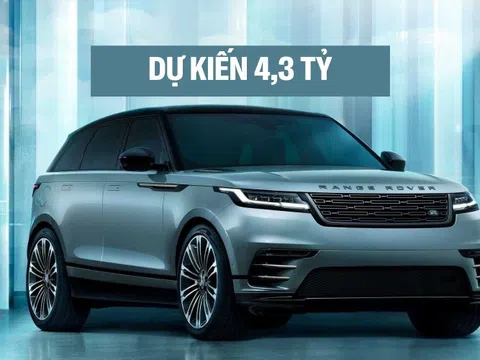 Range Rover Velar 2024 về Việt Nam cuối năm nay: Màn hình 11,4inch, 3 tùy chọn động cơ, mạnh nhất gần 400 mã lực