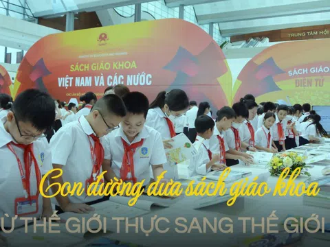 Con đường đưa sách giáo khoa từ thế giới thực sang thế giới số