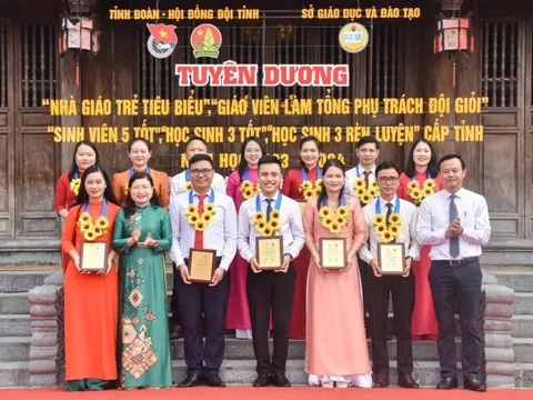 Hà Tĩnh tuyên dương 92 nhà giáo, sinh viên, học sinh tiêu biểu