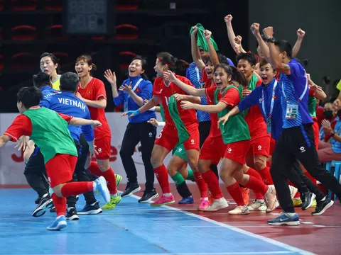 Vô địch Đông Nam Á, tuyển futsal nữ Việt Nam được thưởng lớn