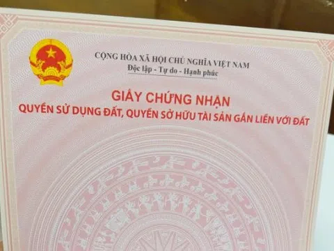 Sổ đỏ với tên gọi mới chính thức tra cứu được 5 nội dung thông tin qua mã QR