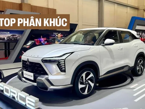 Mitsubishi giành ‘cú đúp’ tháng 2 tại Việt Nam: Xpander là xe xăng bán chạy nhất, Xforce là vua doanh số phân khúc