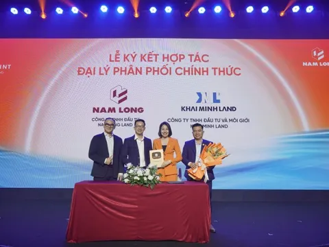 Khải Hoàn Land – Nam Long: Ký kết hợp tác phân phối dự án Waterpoint