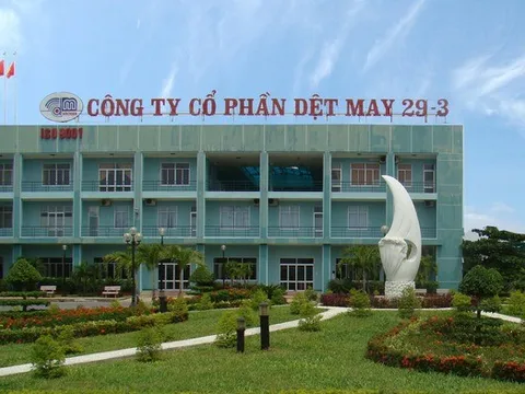 Dệt May 29/3 kỳ vọng trả cổ tức 20% đến 45% trong năm 2025