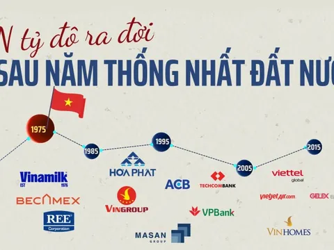 50 năm thống nhất đất nước: Việt Nam 'hóa rồng' thành nền kinh tế lớn thứ 4 Đông Nam Á và sự trỗi dậy của 40+ doanh nghiệp tỷ đô
