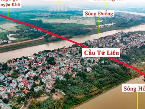 Sắp có tuyến đường mới 5.000 tỷ đồng, dài hơn 5km đi qua 4 xã của huyện Đông Anh, kết nối với cầu Tứ Liên