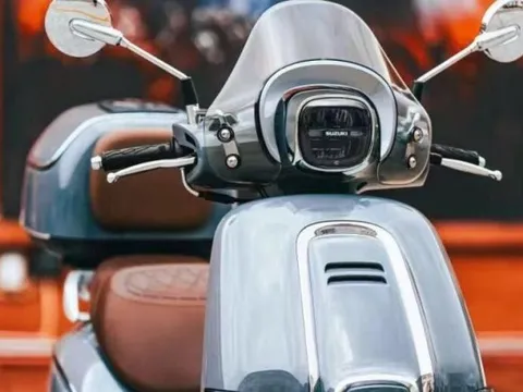 Xe ga Suzuki thiết kế hoài cổ đẹp như Vespa, giá chỉ 35 triệu đồng