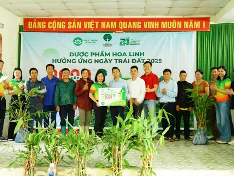 Dược phẩm Hoa Linh hành động vì môi trường, hướng tới mục tiêu phát triển bền vững