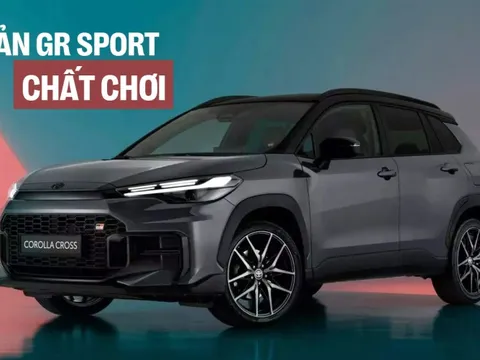 Toyota Corolla Cross 2026 ra mắt: Đèn LED mới, mâm mới, màn hình lớn, máy hybrid mạnh hơn, có bản thể thao, về Việt Nam dễ hot