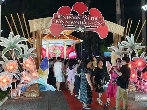 25 gian hàng tham gia Liên hoan ẩm thực món ngon Hải Phòng