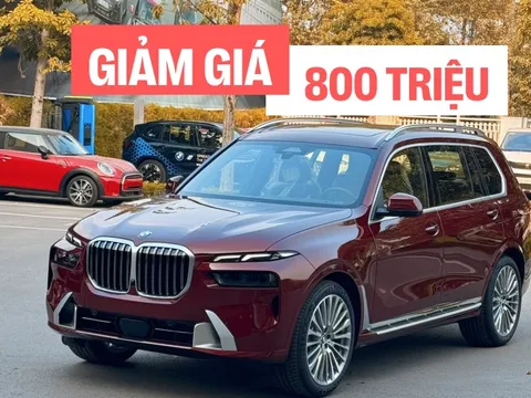 BMW X7 giảm giá mạnh tại đại lý, cạnh tranh GLS bằng giá chỉ từ hơn 5 tỷ đồng, riêng tiền khuyến mãi đủ mua một chiếc Ranger