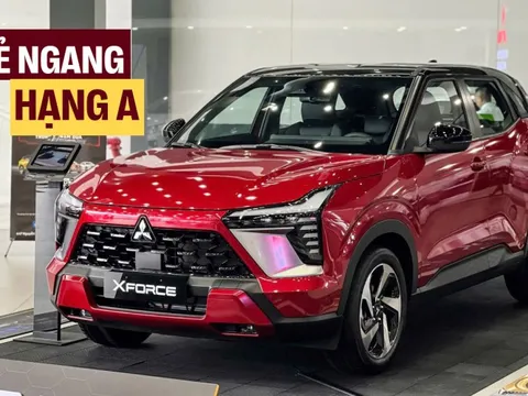 Xforce thực tế còn 569 triệu, Xpander còn 532 triệu và các xe Mitsubishi khác có giá lăn bánh giảm hàng chục triệu đồng tháng này