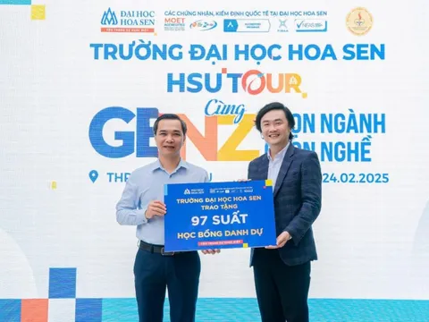 Trường Đại học Hoa Sen công bố quỹ 60 tỷ đồng hành cùng thí sinh 2k7
