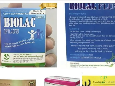 Thu hồi hàng loạt giấy công bố thực phẩm bảo vệ sức khỏe