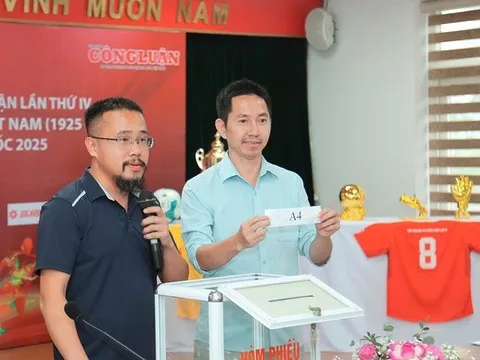 16 đội bóng tranh tài tại Giải Cúp Nhà báo & Công luận lần IV năm 2025