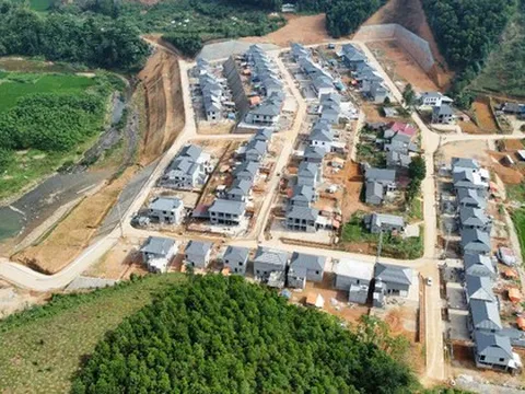 Khu tái định cư như khu du lịch sinh thái trên đồi cao