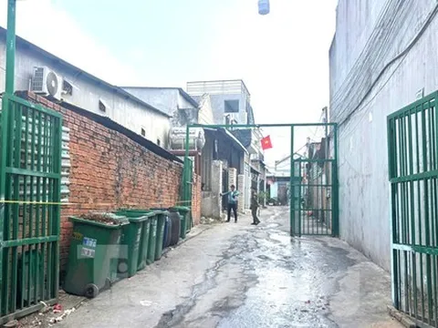 Công an vào cuộc vụ gần 50 căn nhà liền kề xây trên đất nông nghiệp ở Bình Dương