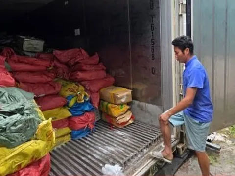 Phát hiện 25 tấn mực bốc mùi tại một kho hàng ở Quảng Ninh