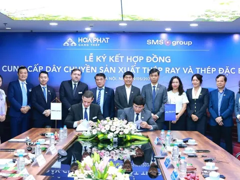 Hòa Phát bắt tay SMS Group, sẽ trở thành doanh nghiệp duy nhất ở Đông Nam Á sản xuất được thép ray cho đường sắt cao tốc