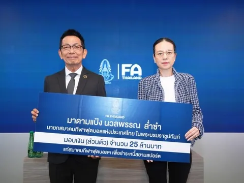 Madam Pang chi tiền túi 'cứu' LĐBĐ Thái Lan