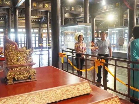 Sau sự cố ngai vàng triều Nguyễn bị xâm hại: Huế đẩy mạnh ứng dụng AI trong bảo vệ các bảo vật