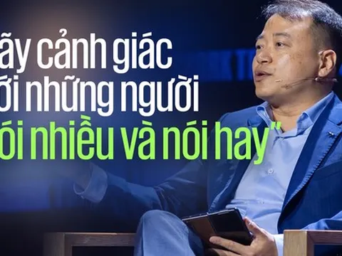 Shark Bình: "Kinh nghiệm xương máu của tôi là hãy cảnh giác với những người nói nhiều và nói hay"