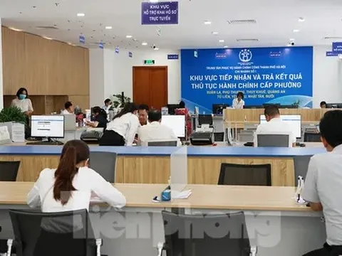 Ngày đầu xin giấy phép xây dựng trực tuyến ở Hà Nội: Hồ sơ được phản hồi trong ngày