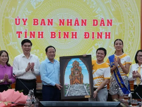 Bình Định quảng bá hình ảnh đẹp thông qua cuộc thi Hoa hậu và Nam vương siêu mẫu thể hình thế giới 2025