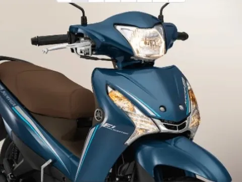 Xe số Yamaha 'ngon, bổ, tiết kiệm' chỉ 1,64L/100 km có màu mới bắt mắt, giá bán hấp dẫn khách Việt