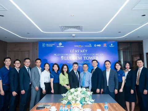 Nam Đại Phong hợp tác cùng 5 ngân hàng lớn hỗ trợ khách hàng mua nhà dự án BlueGem Tower