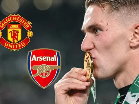 Arsenal vượt mặt Man Utd trong cuộc đua chiêu mộ Gyokeres