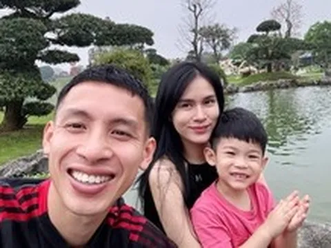 Cuộc sống viên mãn của tiền vệ nổi tiếng và hotgirl Tuyên Quang: Vừa xây biệt thự bạc tỉ nay lại có tin vui