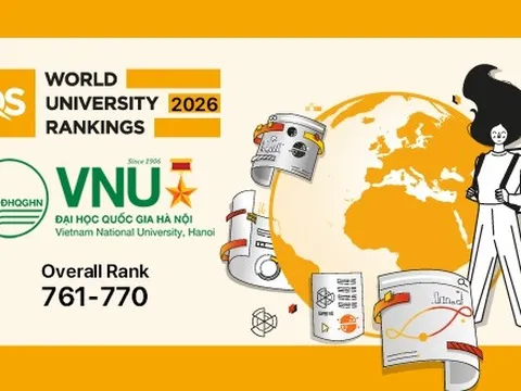 ĐHQG Hà Nội tăng hơn 100 bậc trong bảng xếp hạng đại học thế giới QS 2026
