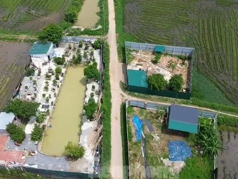 Nhiều công trình vi phạm đất đai, trật tự xây dựng ở Hà Nội chưa được xử lý dứt điểm