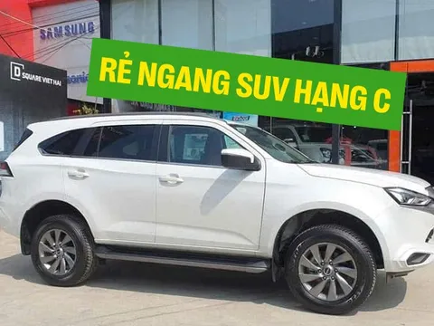 Isuzu mu-X giảm giá sốc xuống còn 875 triệu đồng, rẻ ngang SUV hạng C, hợp với người dùng không 'kén mã'