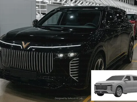 Limousine của VinFast chưa ra mắt được đăng ký bản quyền ở nước hàng xóm: Người Việt nào thiết kế?