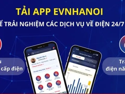 EVNHANOI khuyến khích khách hàng sử dụng app kiểm soát lượng điện tiêu thụ