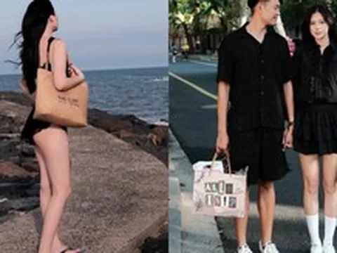 Ngô Tố Uyên khoe dáng mẹ một con nuột nà không tì vết, 7 năm yêu vẫn được Thành Chung cưng như công chúa